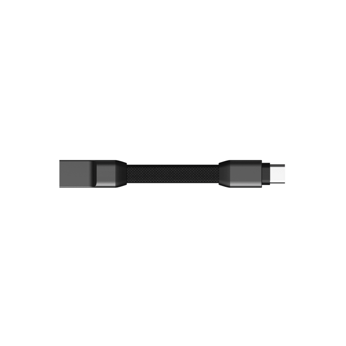 inCharge® Mini - The Smallest cable ever - inCharge® Mini - The Smallest cable ever - USB to Lightning - Compact black USB-C to USB-C charging cable with slim rectangular connectors. - Rolling Square inCharge® Mini - The Smallest cable ever - USB to Lightning - Compact black USB-C to USB-C charging cable with slim rectangular connectors. - Rolling Square