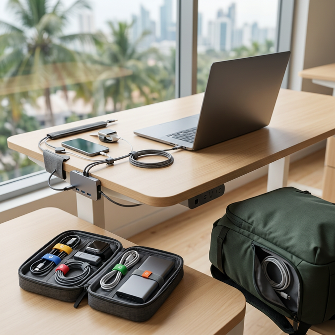 15 Cable Management Hacks for a Cleaner Desk (2026)|15 Trucos de Gestión de Cables para un Escritorio Limpio (2026)