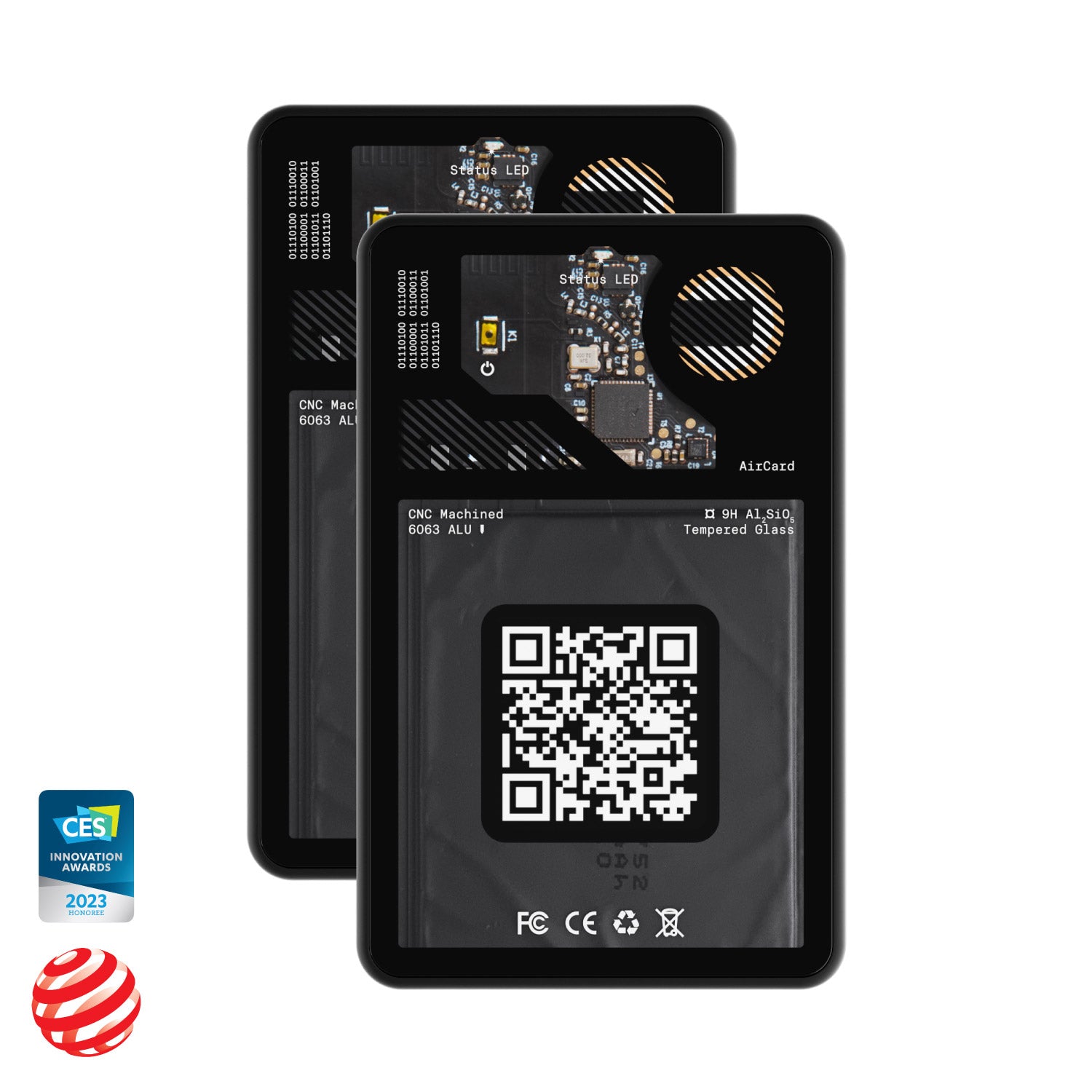 First Aircard Rolling Square AirCard™ | Bluetooth wallet tracker | Apple Find My ...