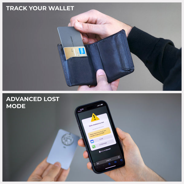 Rolling Square AirCard™ E Bluetooth wallet tracker Apple Find My