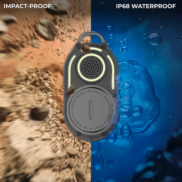 AirNotch™ Pro - Android & Apple Bluetooth tracker - Rolling Square