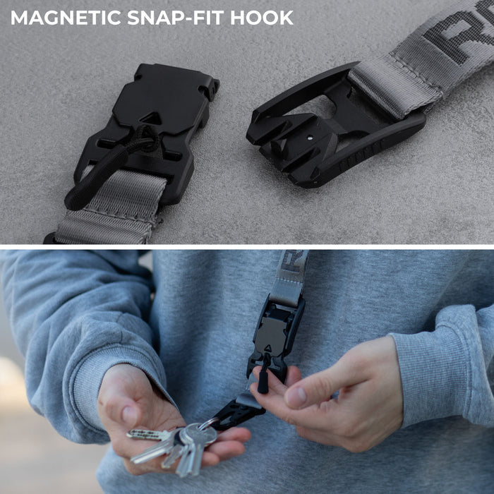 Rolling Square Lanyard - Digital ID & QR Lost Mode - Rolling Square