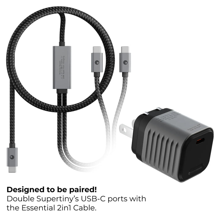 Supertiny - The smallest 65W GaN Charger ever - Rolling Square