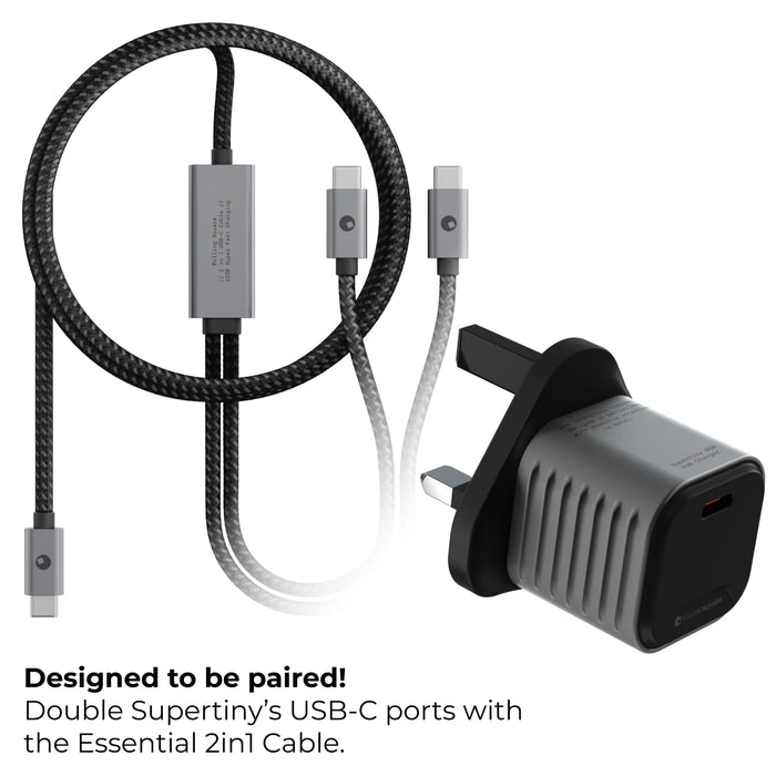 Supertiny - The smallest 65W GaN Charger ever - Rolling Square