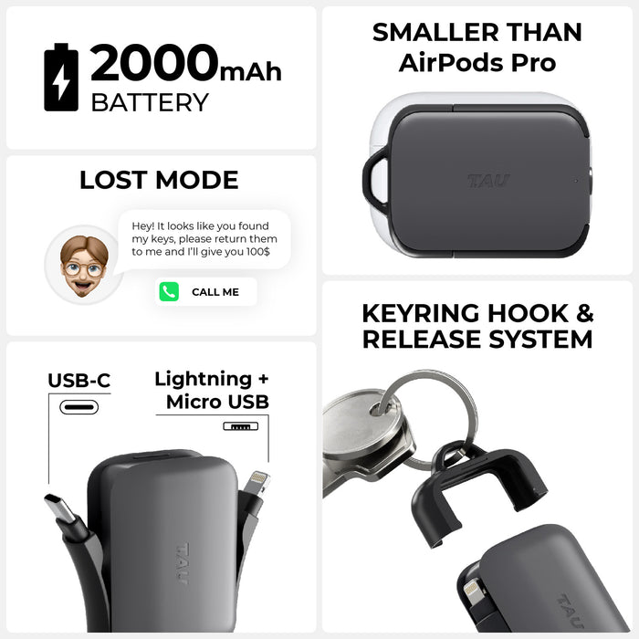Tau power bank discount