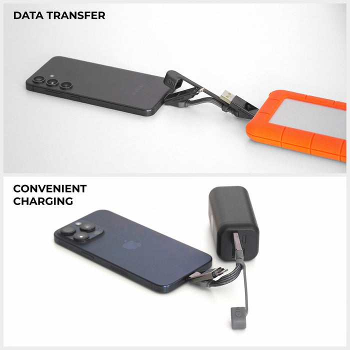 Rolling Square inCharge® XS Data transfer & 240W ultra fast charging