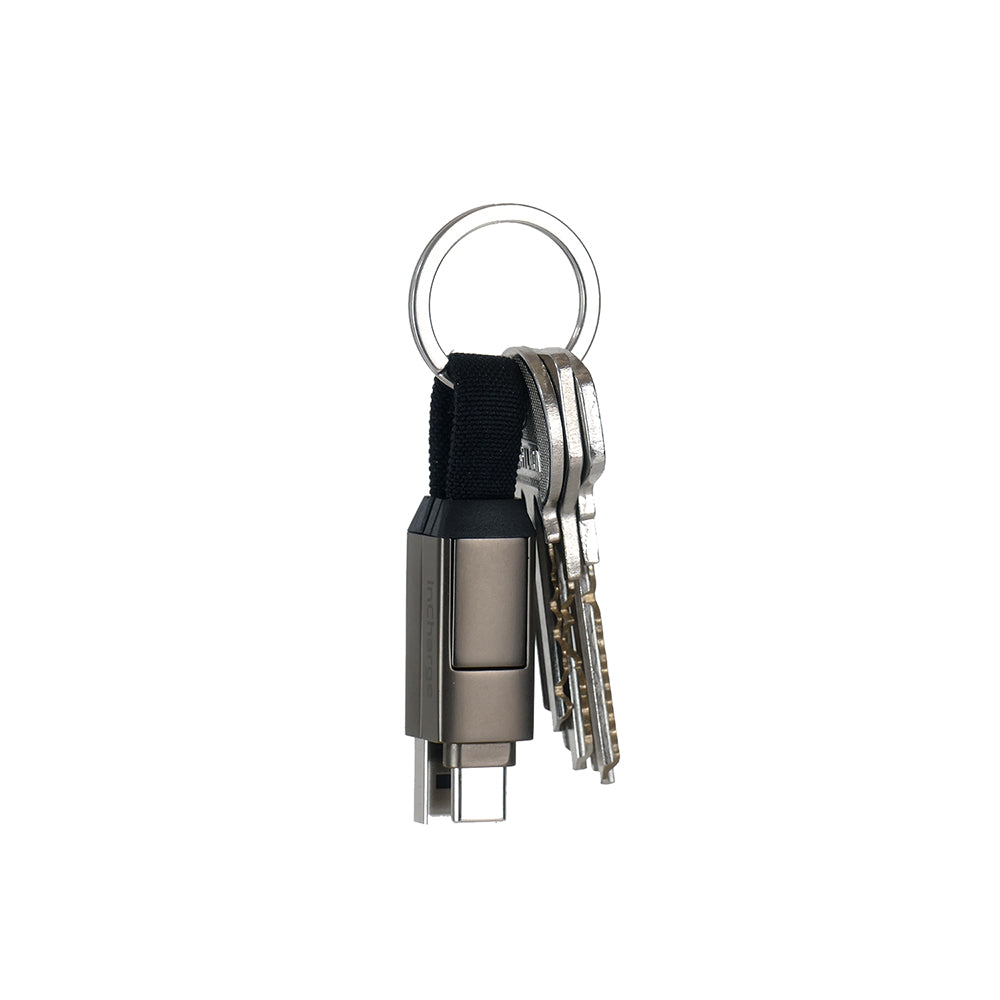 COACH® Outlet | Lock And Key Bag Charm Key Ring