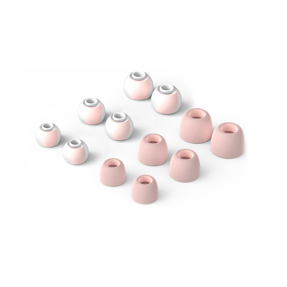 HYPHEN® 2 - Eartips set, S/M/L sizes - Himalayan Pink