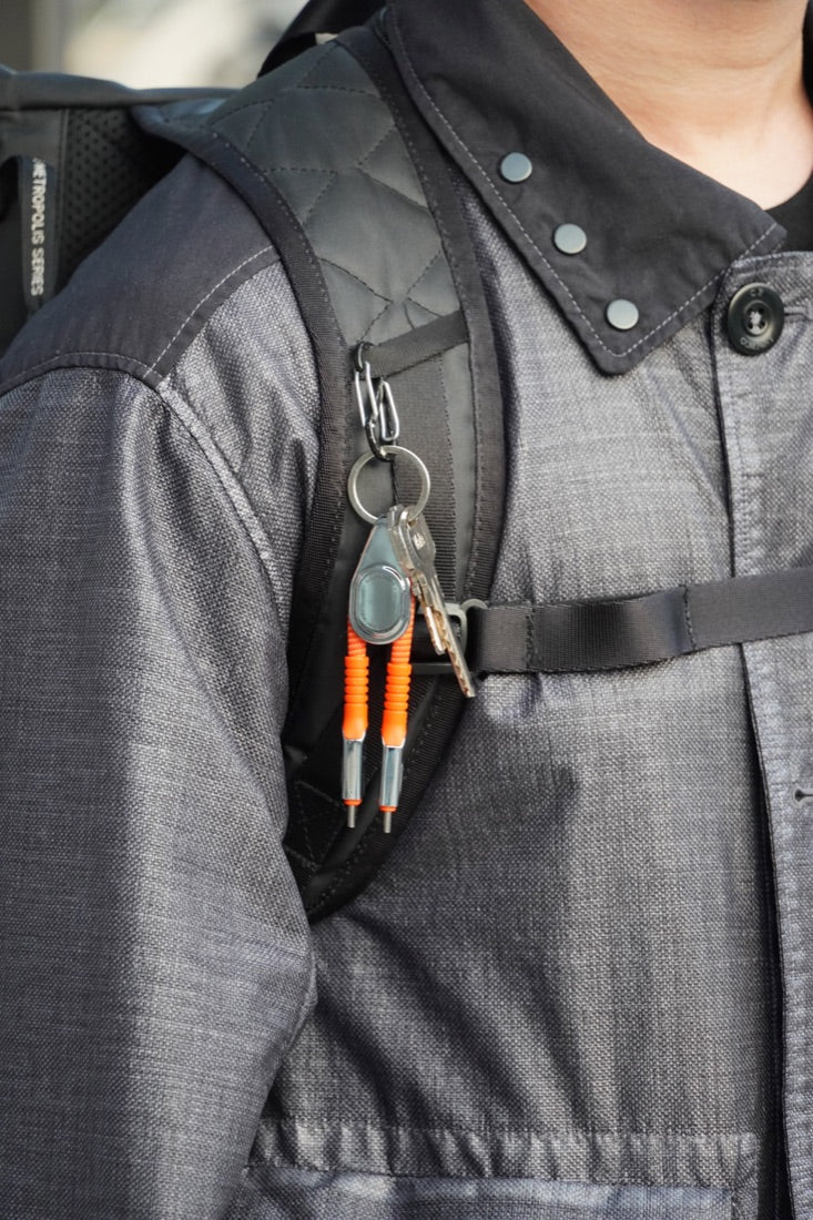 Clips to any bag