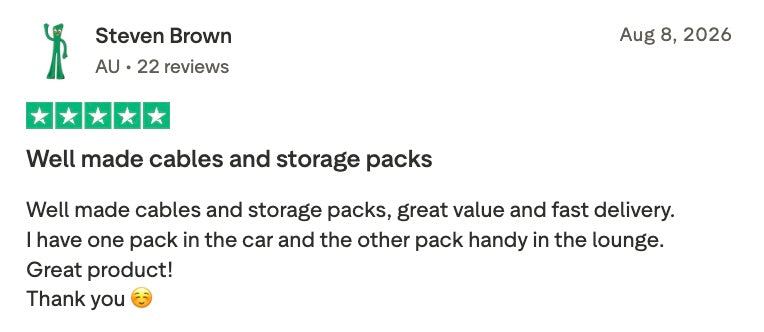 Trustpilot review of inCharge Life