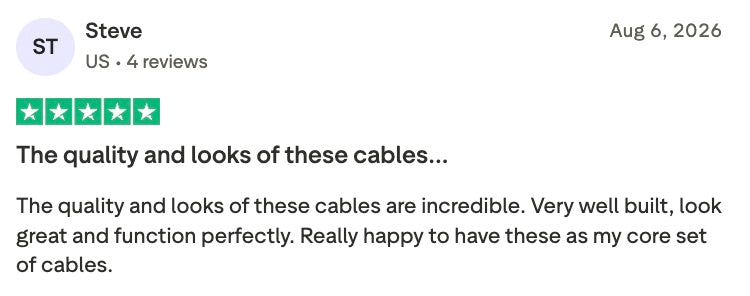 Trustpilot review of inCharge Life